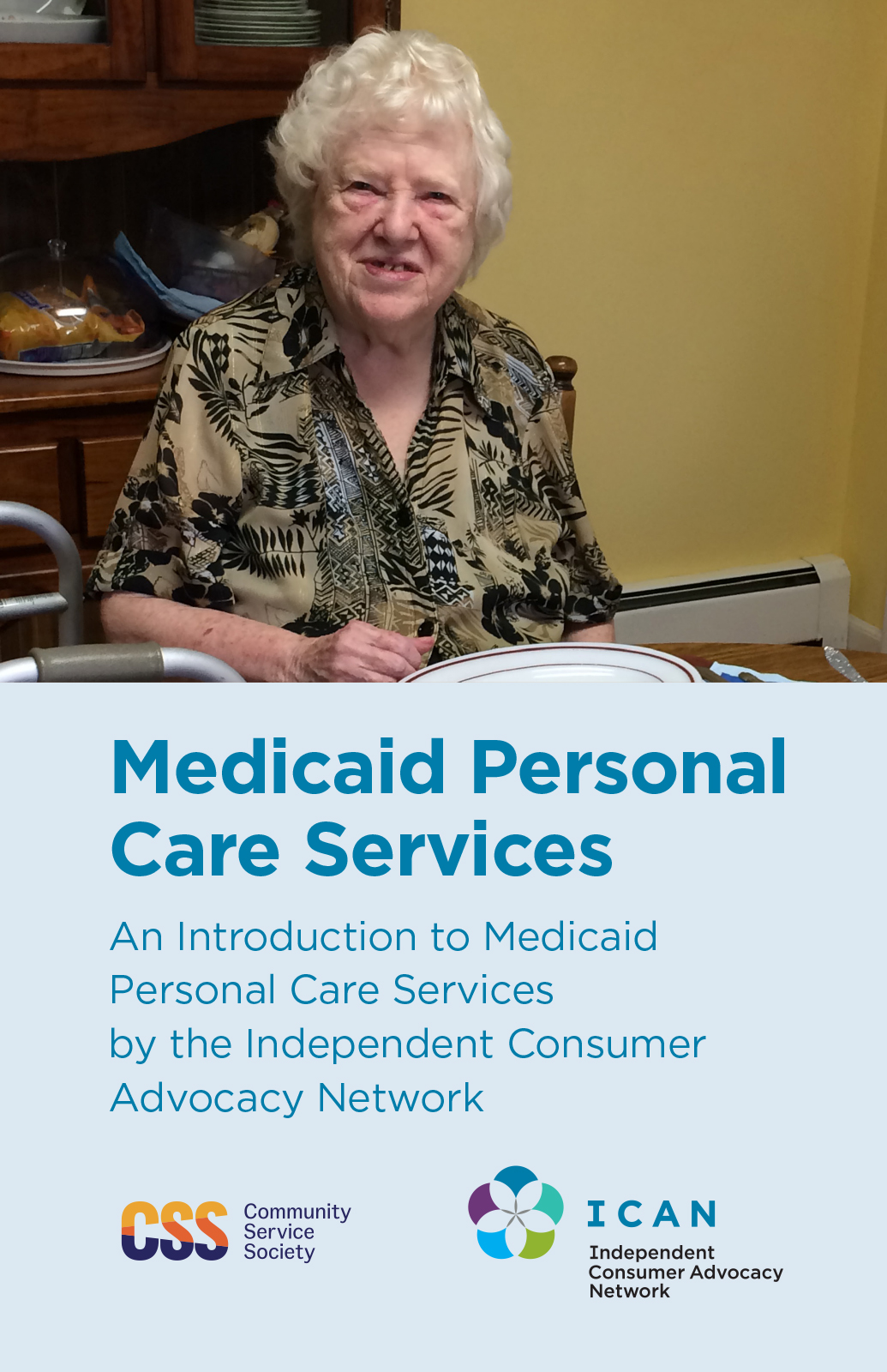 Cover of Medicaid Personal Care Services brochure